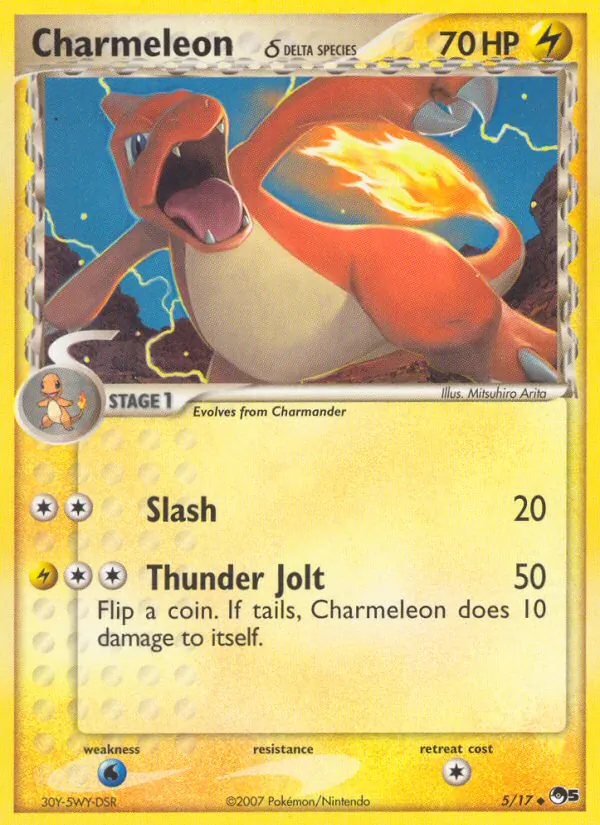 Charmeleon δ 5/17