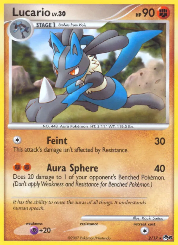 Lucario 2/17