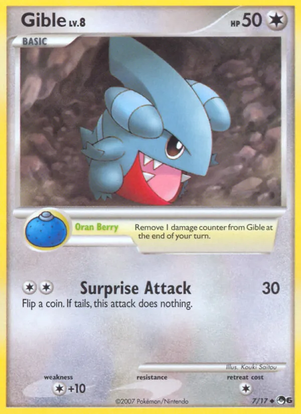 Gible 7/17