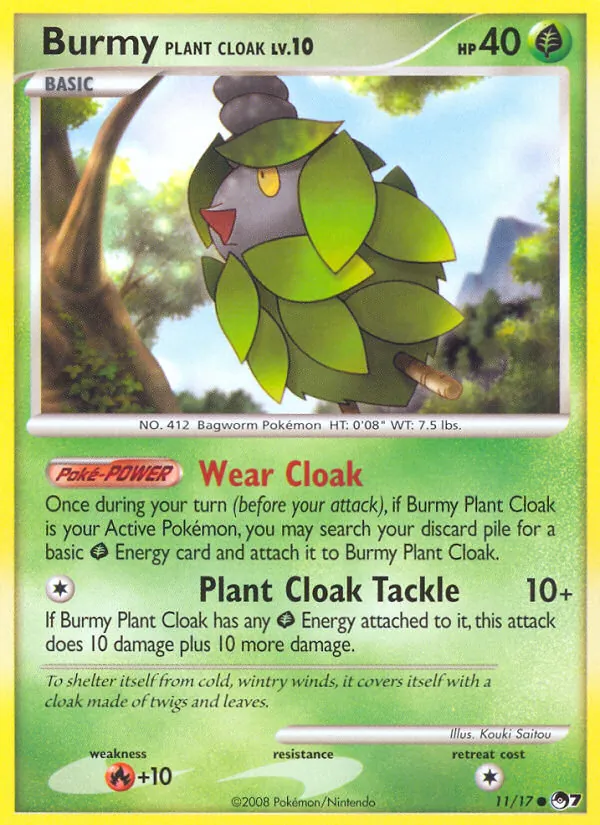 Burmy Plant Cloak 11/17