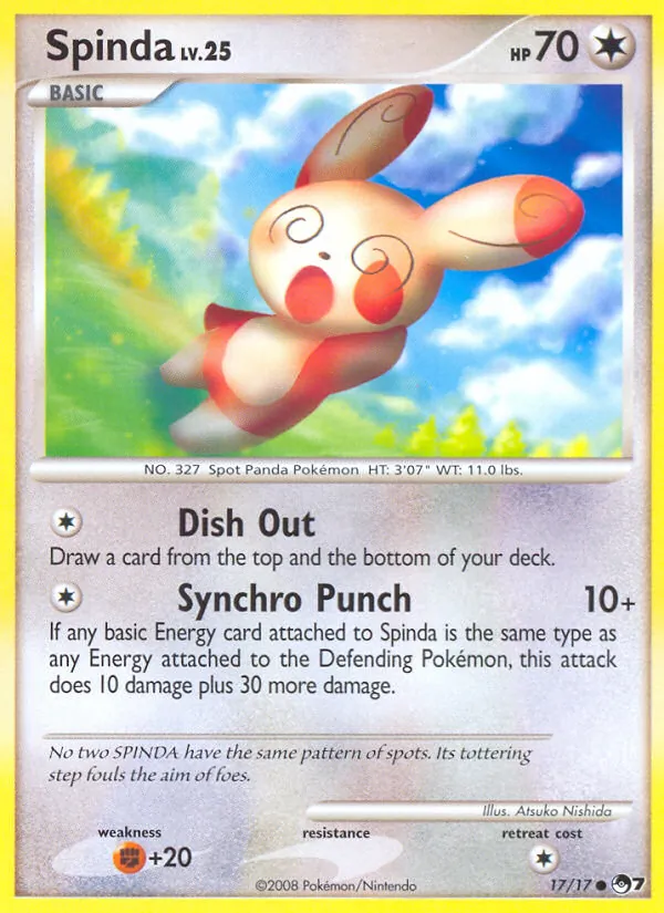 Spinda 17/17