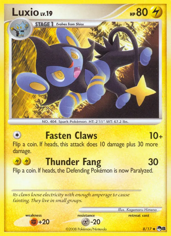 Luxio 8/17