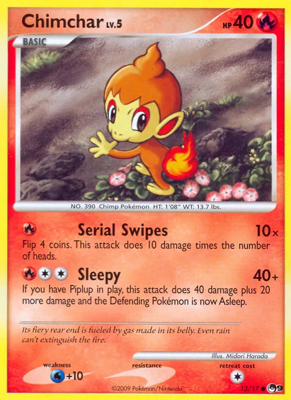 Chimchar 13/17