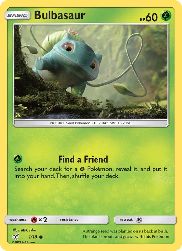 Bulbasaur 1/18