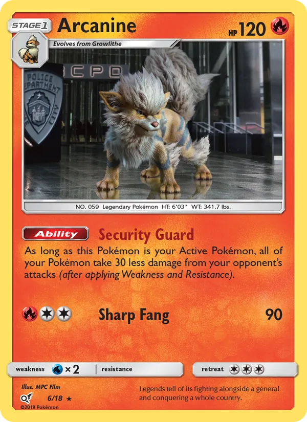 Arcanine 6/18