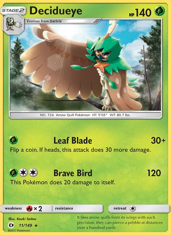 Decidueye 11/149