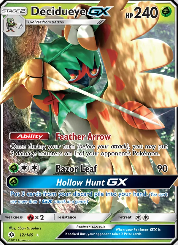 Decidueye GX 12/149
