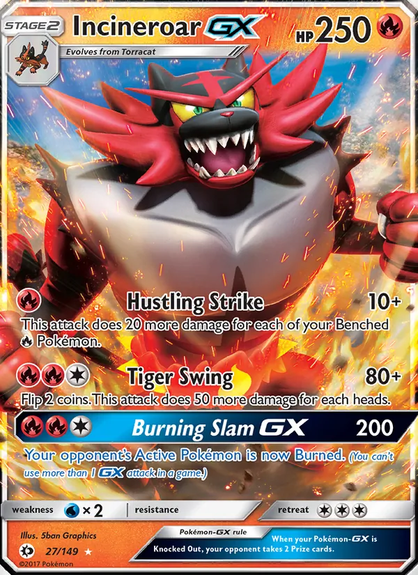 Incineroar GX 27/149