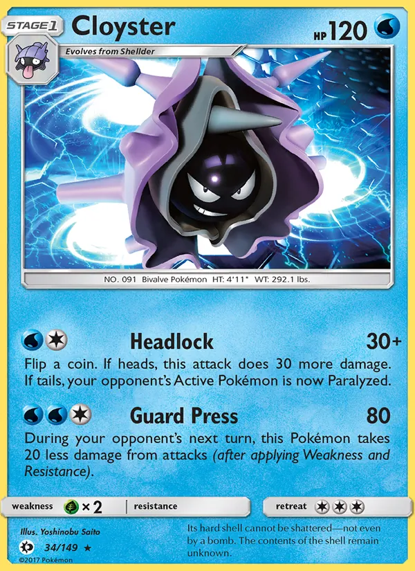 Cloyster 34/149