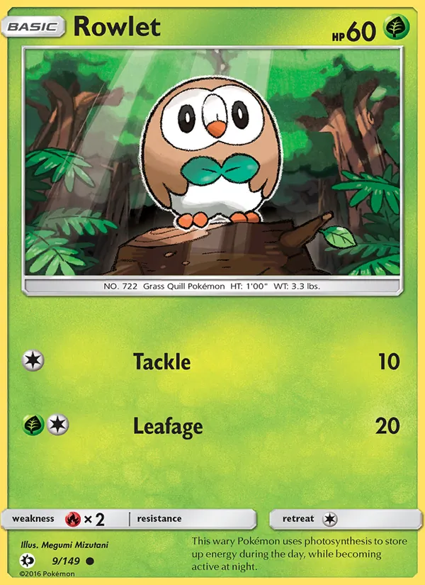 Rowlet 9/149