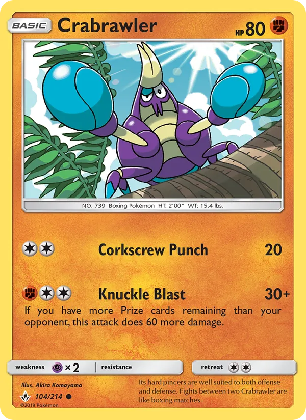 Crabrawler 104/214