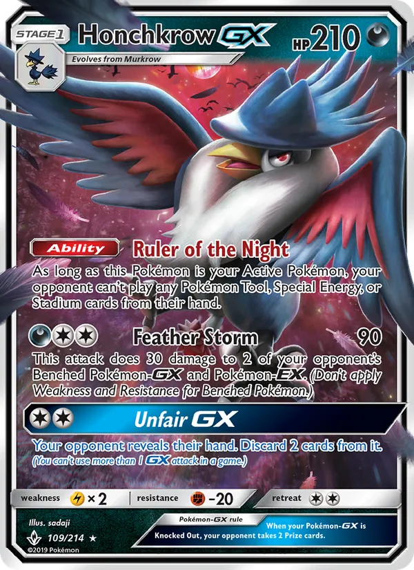 Honchkrow GX 109/214