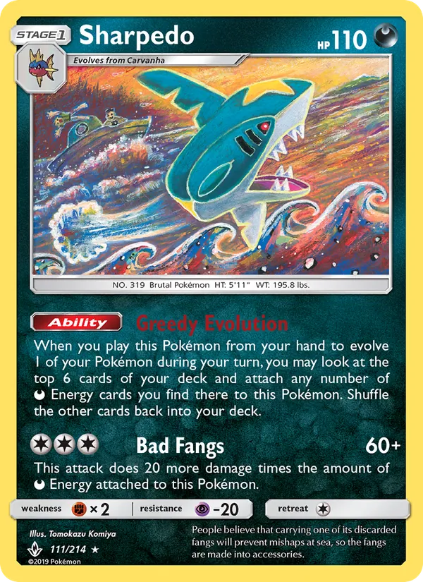 Sharpedo 111/214