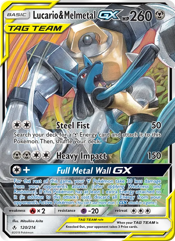 Lucario & Melmetal GX 120/214