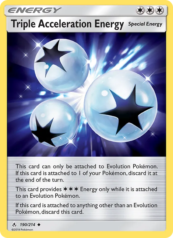 Triple Acceleration Energy 190/214