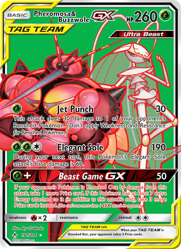 Pheromosa & Buzzwole GX 191/214