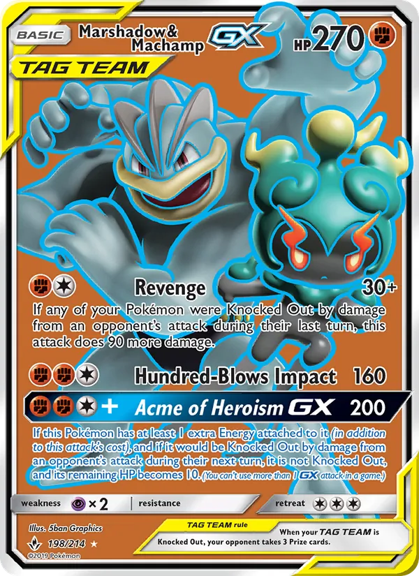 Marshadow & Machamp GX 198/214