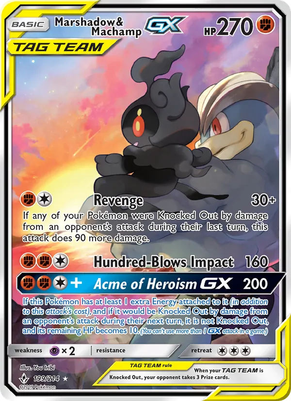 Marshadow & Machamp GX 199/214