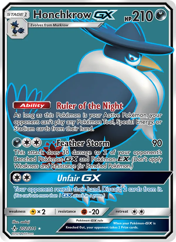 Honchkrow GX 202/214