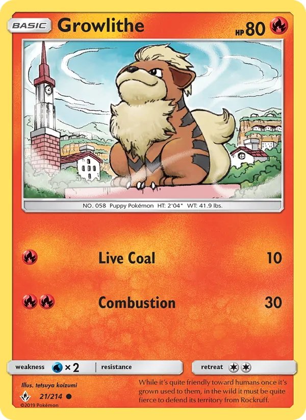 Growlithe 21/214