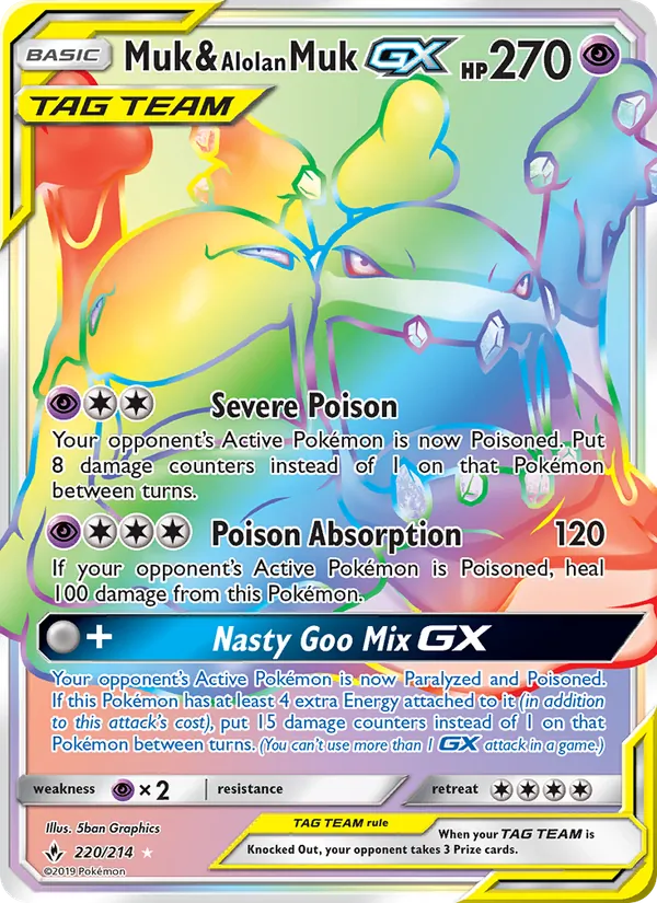 Muk & Alolan Muk GX 220/214