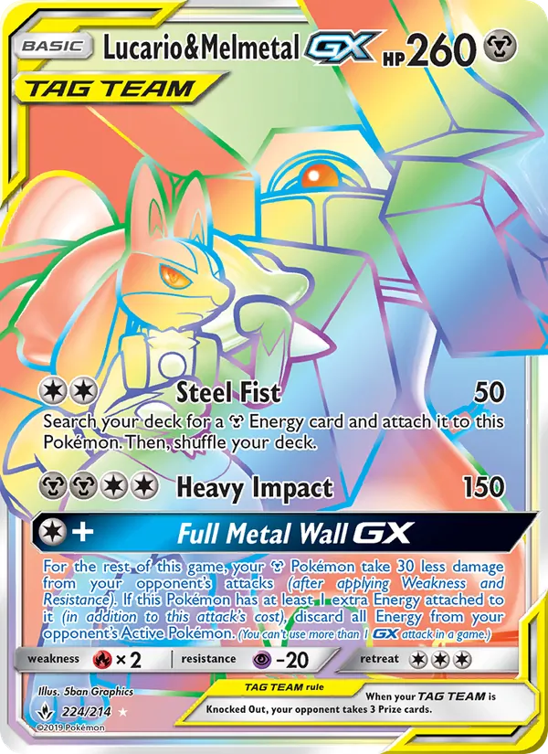 Lucario & Melmetal GX 224/214