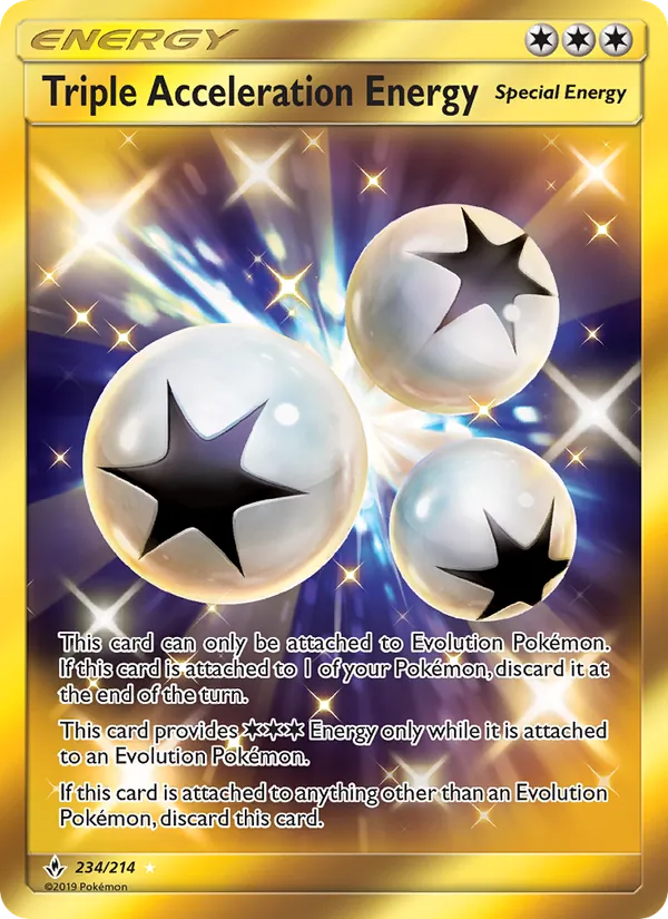 Triple Acceleration Energy 234/214