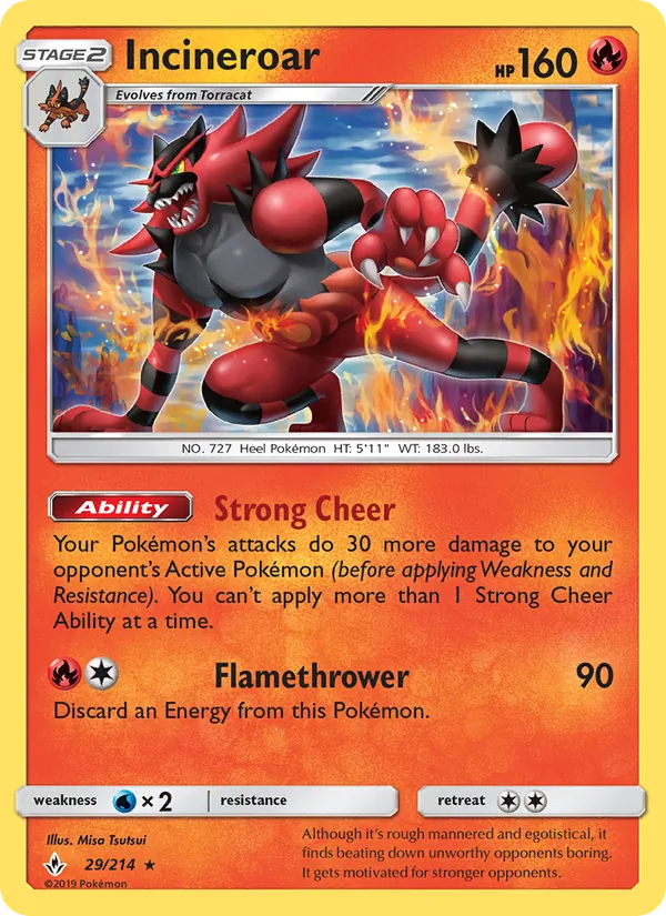 Incineroar 29/214