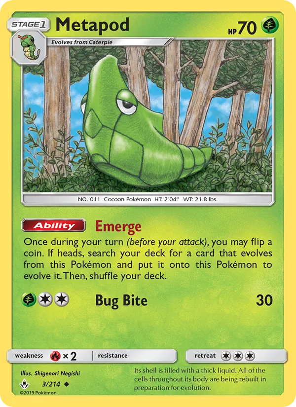 Metapod 3/214