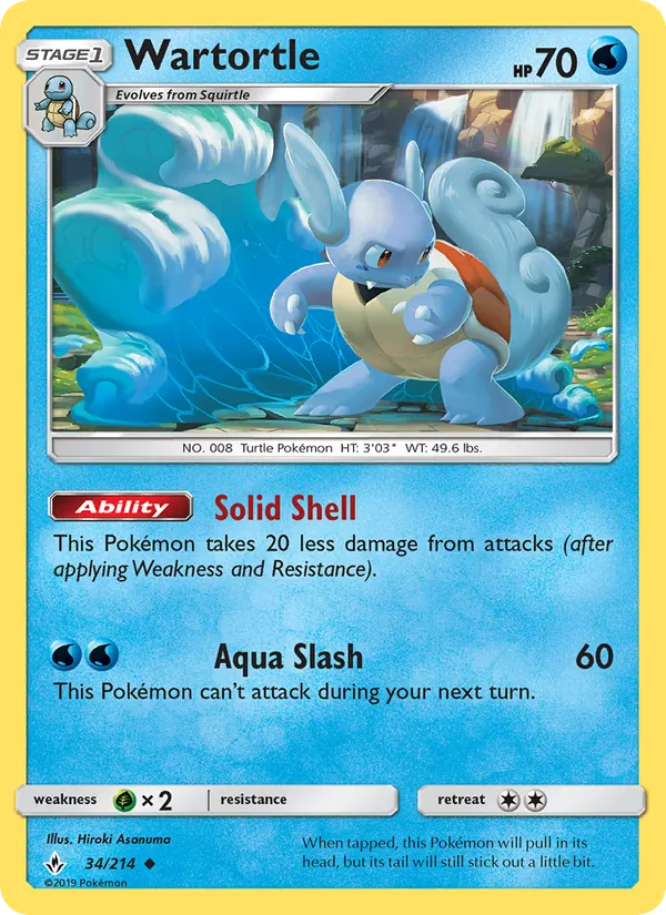 Wartortle 34/214
