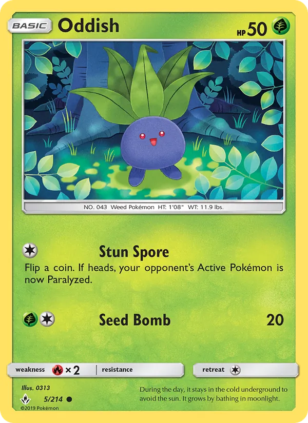Oddish 5/214