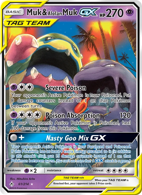 Muk & Alolan Muk GX 61/214