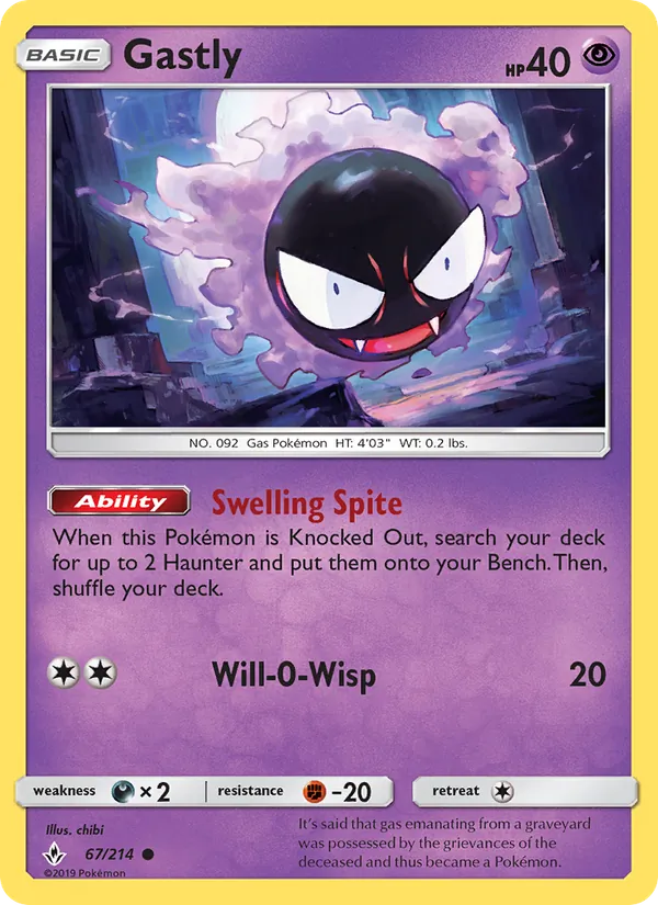 Gastly 67/214