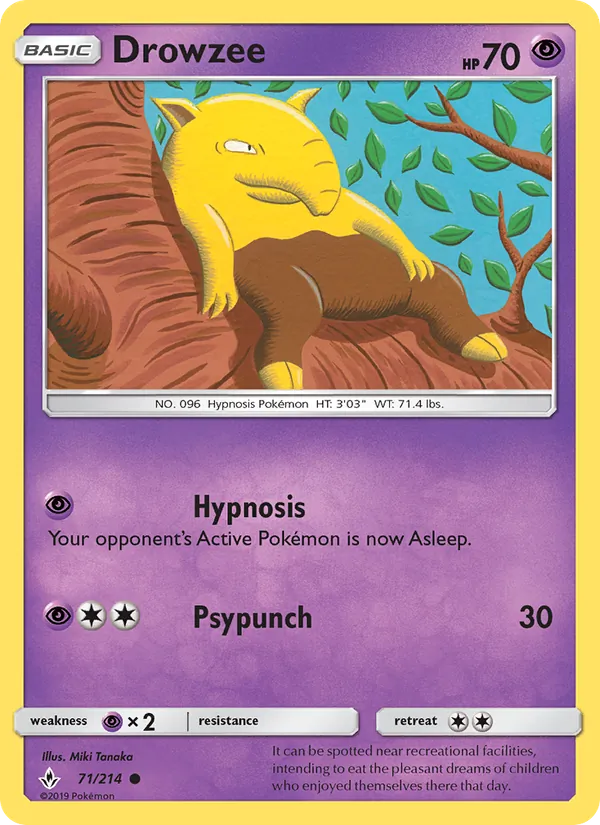 Drowzee 71/214