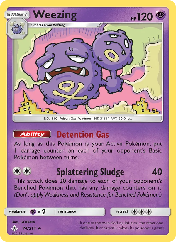 Weezing 74/214
