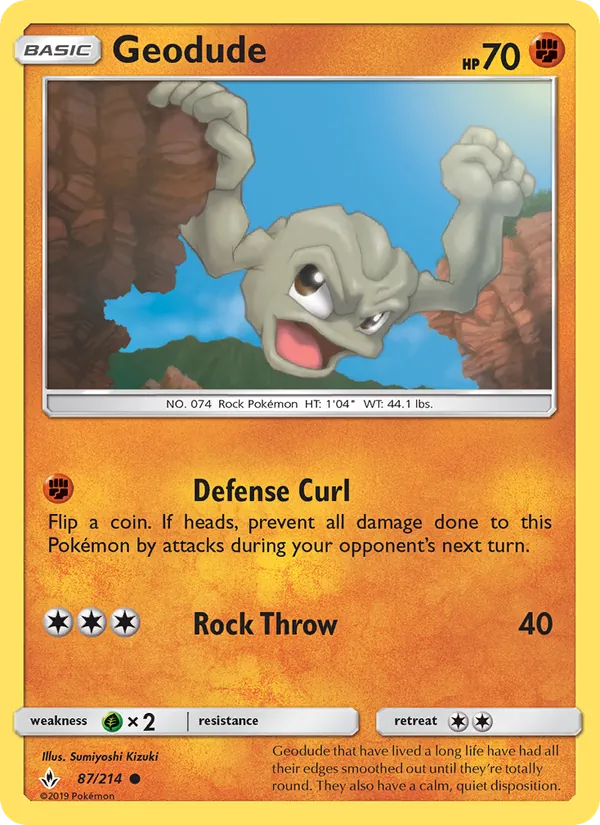 Geodude 87/214