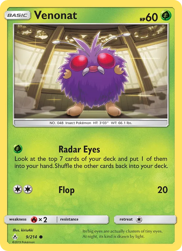 Venonat 9/214