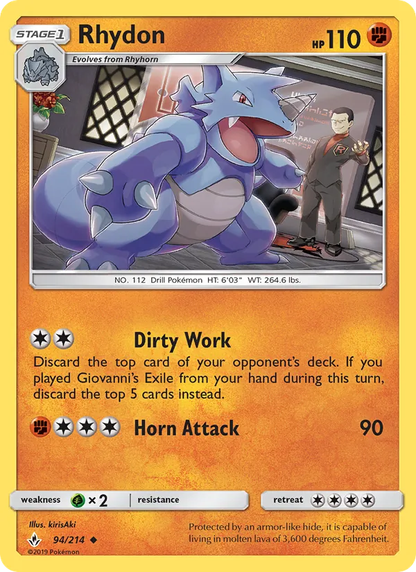 Rhydon 94/214