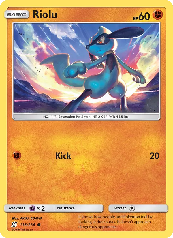 Riolu 116/236
