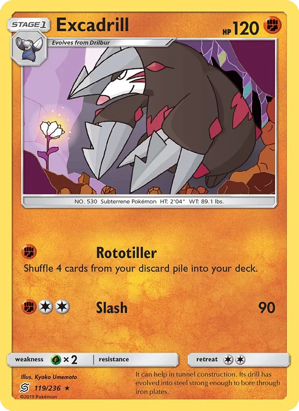 Excadrill 119/236