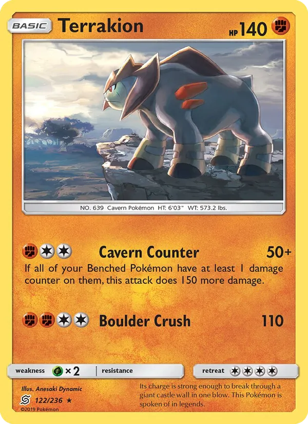 Terrakion 122/236