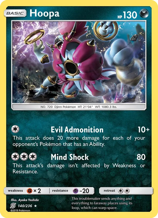 Hoopa 140/236