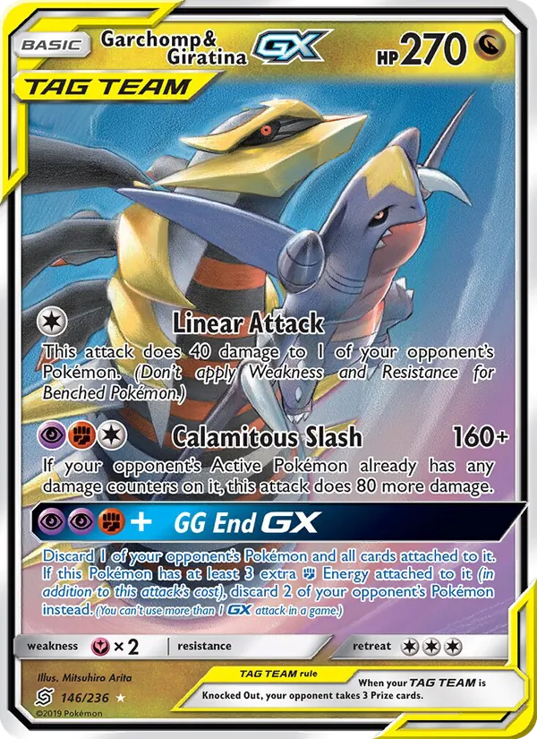 Garchomp & Giratina GX 146/236