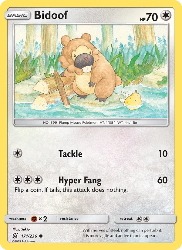Bidoof 171/236