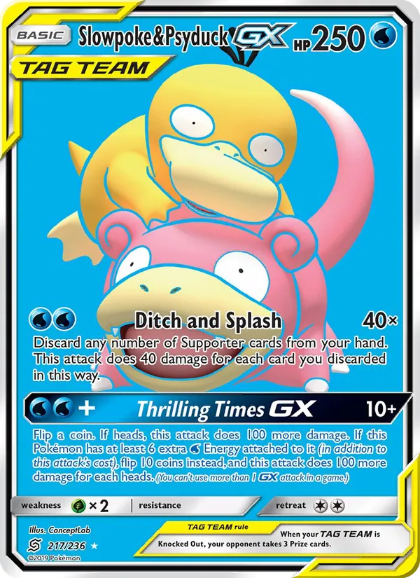 Slowpoke & Psyduck GX 217/236