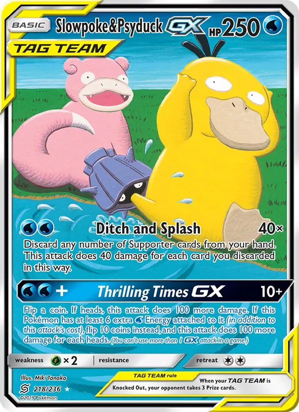 Slowpoke & Psyduck GX 218/236
