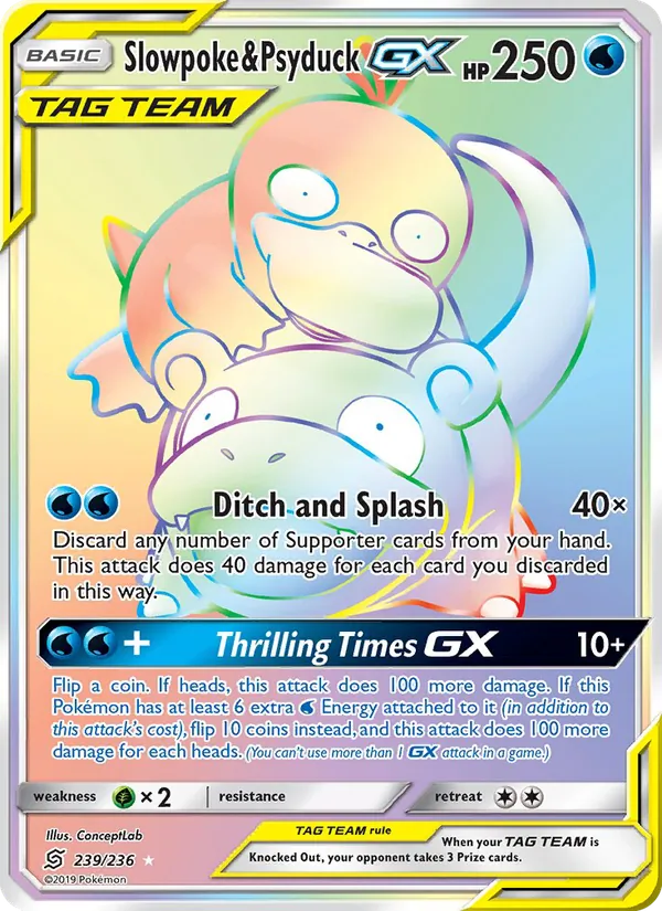Slowpoke & Psyduck GX 239/236
