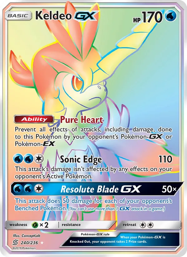 Keldeo GX 240/236