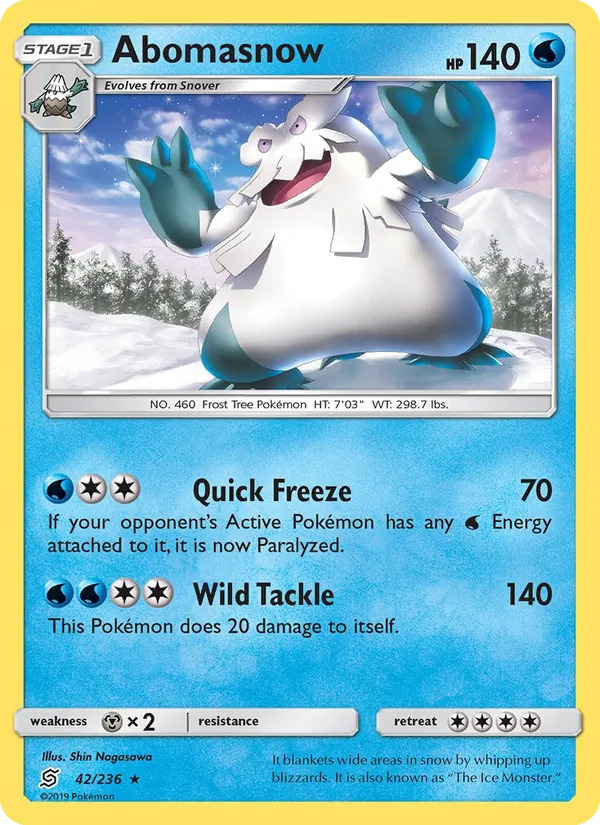 Abomasnow 42/236