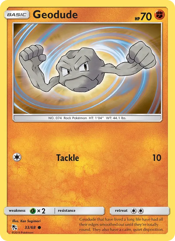 Geodude 33/68